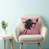 Silhouette Fairy Princess Pillow Kissen (Stuhl )