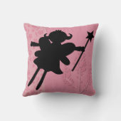 Silhouette Fairy Princess Pillow Kissen (Rückseite)