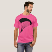 Silhouette Falling Free Falling Diver Skydiver T-Shirt (Vorne ganz)