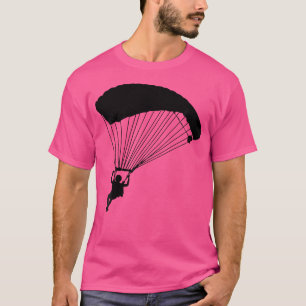 Silhouette Falling Free Falling Diver Skydiver T-Shirt