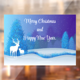 Silhouette Fensteraufkleber