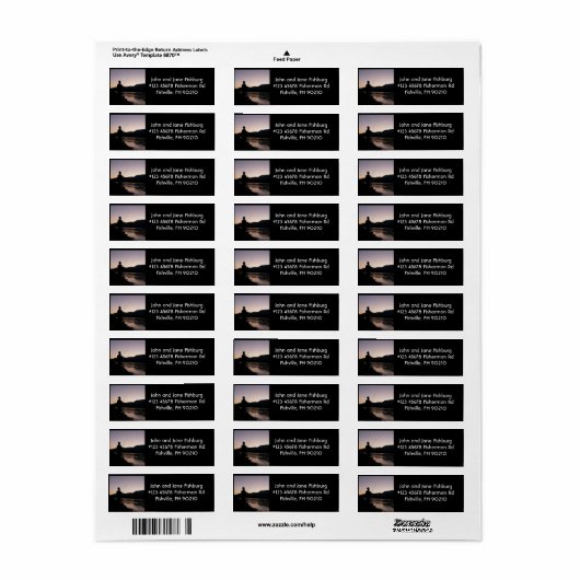 Silhouette Fischer Fischerei am Sonntag (Vorne)