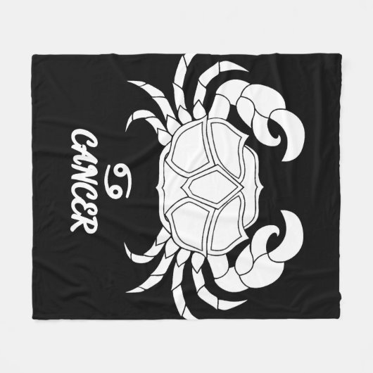 Silhouette Fleece Blanket (Vorderseite (Horizontal))