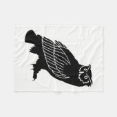 Silhouette Fleecedecke (Vorderseite (Horizontal))