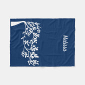 Silhouette Fleecedecke (Vorderseite (Horizontal))