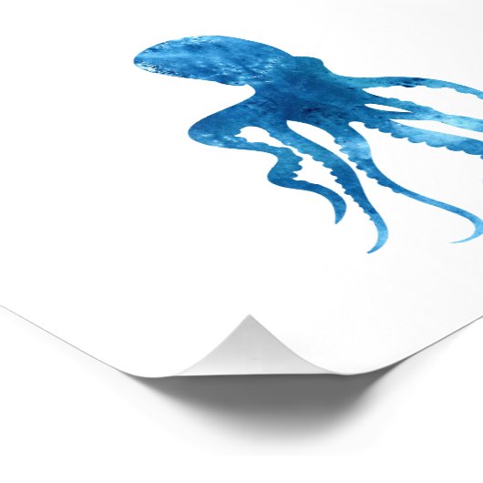 Silhouette Fotodruck (Ecke)