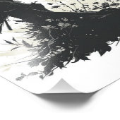 Silhouette Fotodruck (Ecke)