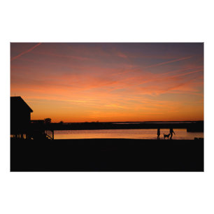 Silhouette Fotodruck