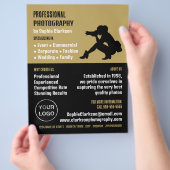 Silhouette, Fotograf, Fotografie, Vermietung Flyer (Hand)