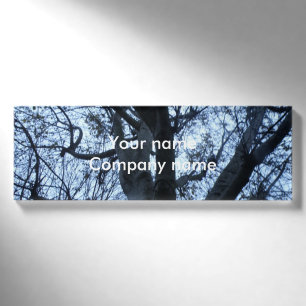 Silhouette Fotograf Individuelle Name Tag Namenschild