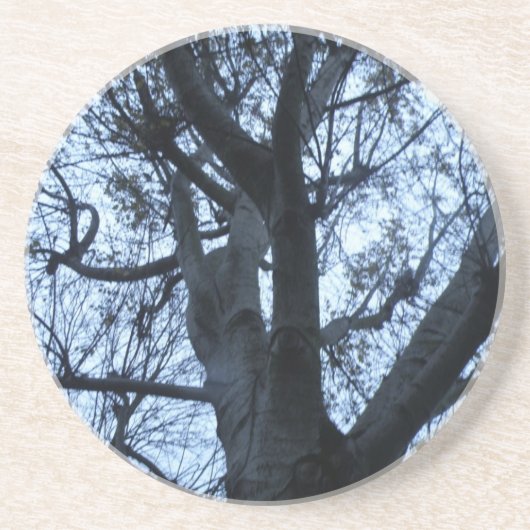 Silhouette Fotograf Untersetzer (Vorne)