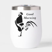 Silhouette für das Crowing (Vorderseite)