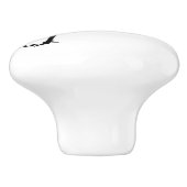 Silhouette für das Crowing Keramikknauf (Seitenansicht)