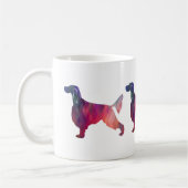 Silhouette für geometrisches Muster in Gordon Sett Kaffeetasse (Links)