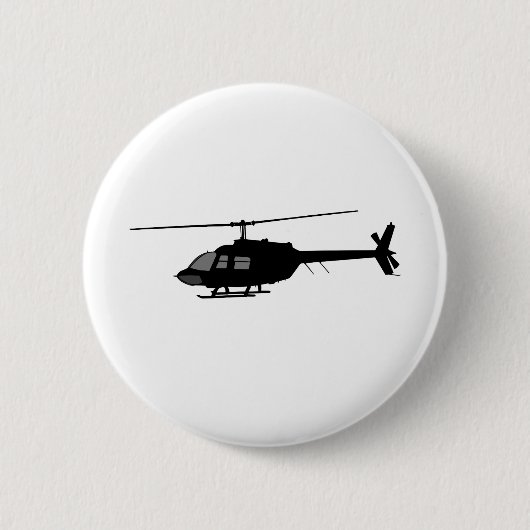 Silhouette für Hubschrauber-Chopper - Farbe anpass Button (Vorderseite)