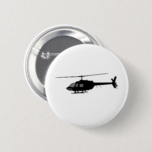 Silhouette für Hubschrauber-Chopper - Farbe anpass Button (Vorne & Hinten)