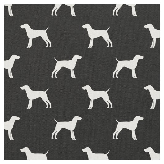 Silhouette für Kurzhunde Stoff (Nahaufnahme)