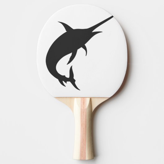 Silhouette für Marlin-Fische - Farbe wählen Tischtennis Schläger (Vorderseite)