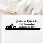 Silhouette für Schwarzweiß-Motorräder (Insitu)