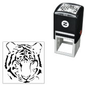 Silhouette für Tiger-Streifen Permastempel (Beispiel)