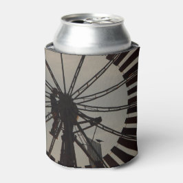 Silhouette für Windmühlen kann kühler werden Dosenkühler