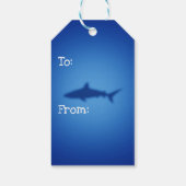 Silhouette Geschenkanhänger (Rückseite)