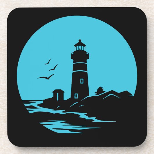 Silhouette Getränkeuntersetzer (Vorderseite)