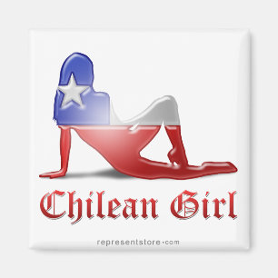 Silhouette Girl Magnet