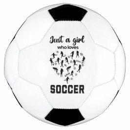 Silhouette Girls spielen Fußball