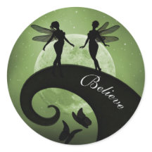 Silhouette glaubt Märchenschwestern