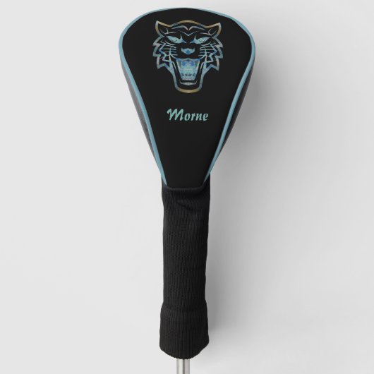 Silhouette Golf Headcover (Vorderseite)