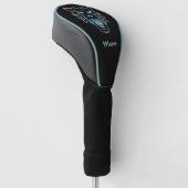Silhouette Golf Headcover (angewinkelt)