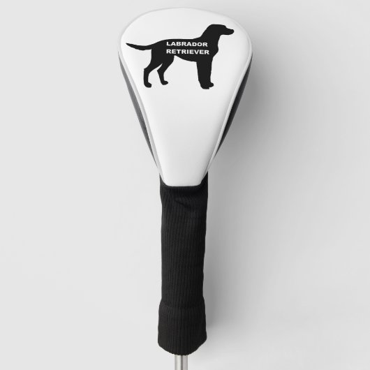 Silhouette Golf Headcover (Vorderseite)