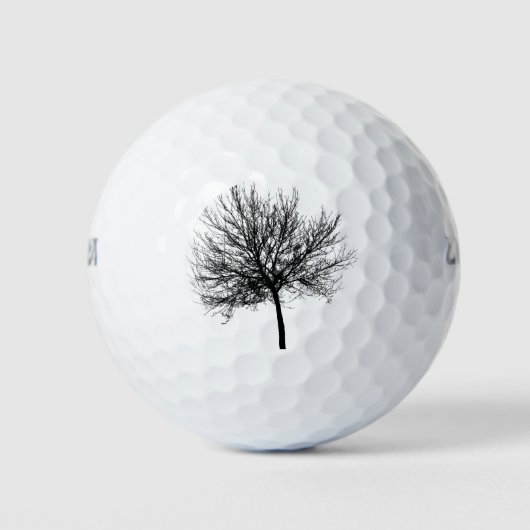 Silhouette Golfball (Vorderseite)