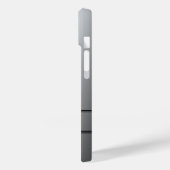 Silhouette Golfer Monogram Case-Mate iPhone Hülle (Rückseite / Links)