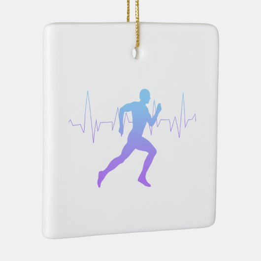 Silhouette Gradient Keramikornament (Rechts)