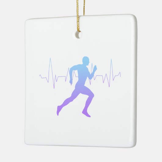 Silhouette Gradient Keramikornament (Links)