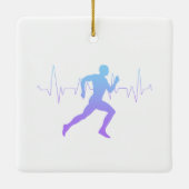 Silhouette Gradient Keramikornament (Rückseite)