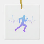 Silhouette Gradient Keramikornament (Vorderseite)