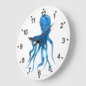 Silhouette Große Wanduhr (Winkel)