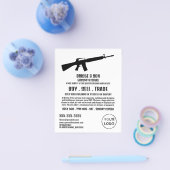 Silhouette, Gunsmith, Werbung in Verkaufsräumen Flyer (Einzeln)