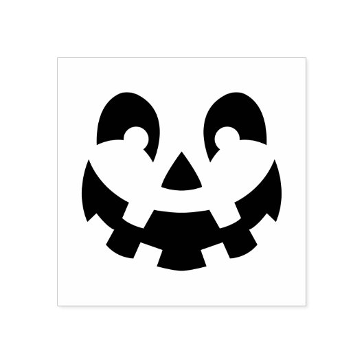 Silhouette Halloween Gummistempel (Prägung)