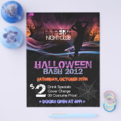 Silhouette Halloween Promotionclub Flyer (Einzeln)
