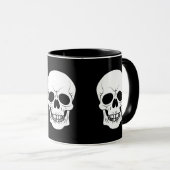 Silhouette Halloween Tasse (VorderseiteRechts)
