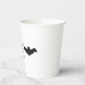 Silhouette Halloween Tasse, Skull, Sp Pappbecher (Links)