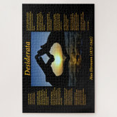 Silhouette Hand mit ihnen macht das Herz  Puzzle (Vertikal)