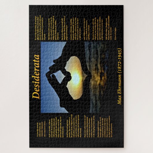 Silhouette Hand mit ihnen macht das Herz  Puzzle (Vertikal)