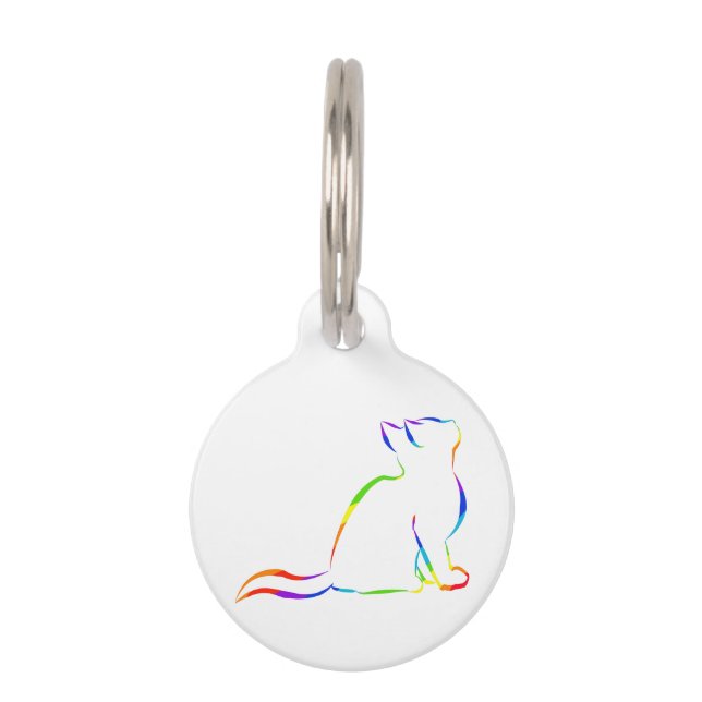 Silhouette Haustiermarke (Vorderseite)