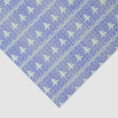 Silhouette Holiday Trees Muster Blau Seidenpapier (Ausschnitt)