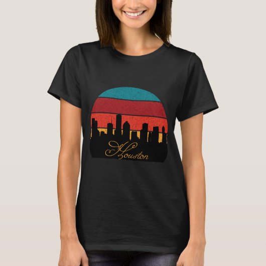 Silhouette Houston T-Shirt (Vorderseite)